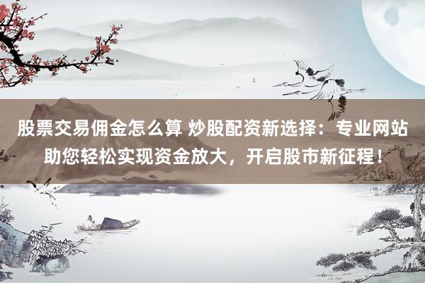 股票交易佣金怎么算 炒股配资新选择：专业网站助您轻松实现资金放大，开启股市新征程！