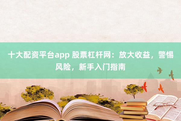 十大配资平台app 股票杠杆网：放大收益，警惕风险，新手入门指南